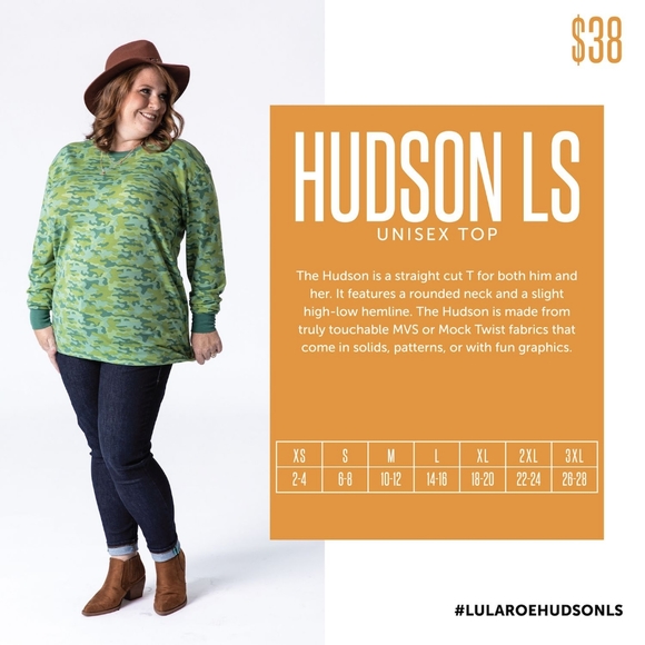 LulaRoe Unisex Long Sleeved Hudson Size XS - Picture 3 of 5